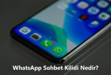 WhatsApp Sohbet Kilidi